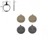 Set 4 Placute Frana Fata Spate Trotineta Electrica Kugoo M4