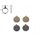 Set placute frana fata+spate trotineta electrica
