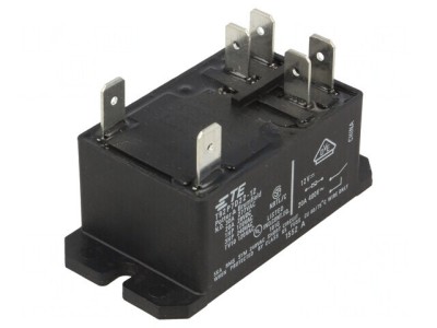 Releu Electromagnetic DPST-NO 12VDC 30A T92 foto