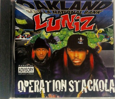 Luniz &amp;lrm;&amp;ndash; Operation Stackola VG+ / NM cd hip hop Noo Trybe Rec Europa 1995 foto