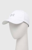 Under Armour sapca culoarea alb, cu imprimeu, 1376705