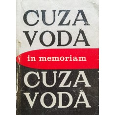 In Memoriam Cuza Voda - L. Boicu, Gh. Platon, Al. Zub , C451