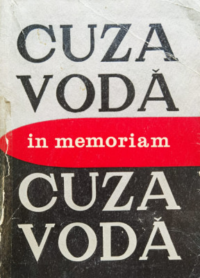 In Memoriam Cuza Voda - L. Boicu, Gh. Platon, Al. Zub ,554696 foto
