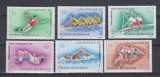 ROMANIA 1984 LP 1100 JOCURILE OLIMPICE DE VARA LOS ANGELES SERIE MNH