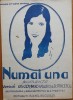 Partitura Romanta Numai Una - G. Coșbuc, D. Stoicescu, Interbelica, 33.5x24 cm