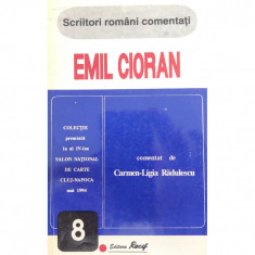 Carte Carmen-Ligia Radulescu - Emil Cioran foto