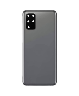 Capac Baterie Samsung Galaxy S20 Plus, S20+, G985 Gri Cu Geam Camera foto