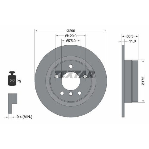 Set disc frana BMW 1 (F20) 07.11-06.19, 1 (F21) 12.11-12.19, 1 Van (F20) 03.15-06.19, 2 Cabriolet (F23) 03.14-06.21, 2 Coupe (F22 F87) 10.12-06.21, S