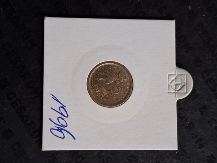 5 pesetas 1996