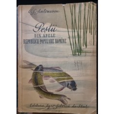 Pestii din apele Republicii Populare Romine - C. S. Antonescu