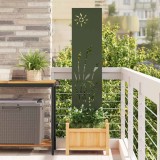 vidaXL Ecran de intimitate pentru grădină Olivengr&oslash;nn 32 x 140 cm 876206