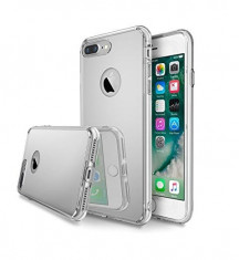 Husa Silicon Apple iPhone 8 iPhone 7 Mirror Silver foto