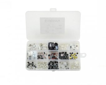 Kit microintrerupatoare cheie auto, 10 modele, 200 bucati foto
