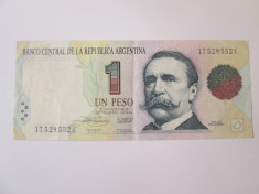 Argentina 1 Peso Convertible 1992 in stare buna/f.buna foto