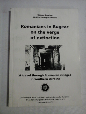ROMANII DIN BUGEAC pe cale de disparitie. O calatorie prin satele romanesti din sudul Ucrainei. (prezentare in limbile romana si engleza) foto