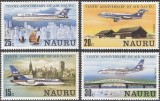 Nauru 1980 - Avioane, aviație, Air Nauru, serie neuzata