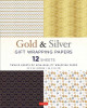 Silver &amp; Gold Gift Wrapping Papers - 12 Sheets: 12 Sheets of High-Quality 18 X 24 Inch Wrapping Paper