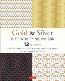 Silver &amp; Gold Gift Wrapping Papers - 12 Sheets: 12 Sheets of High-Quality 18 X 24 Inch Wrapping Paper