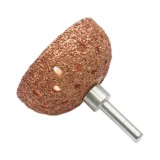 Cap polizat pentru anvelope 50 mm, granulatie 36, tija 3/8 inch