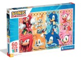 Puzzle Clementoni Maxi, Sonic the Hedgehog, 60 piese