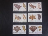 2018 - Romania - Colectii Romanesti - Platouri - serie cu tabs