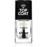 Delia Cosmetics Hard &amp; Shine top coat cu efect de lungă durată 11 ml
