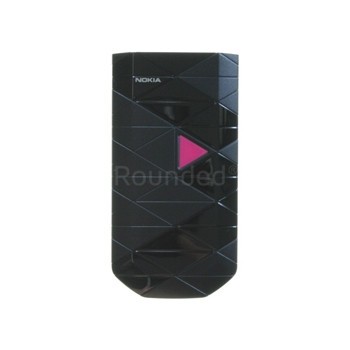 Capac frontal Nokia 7070 Prism Negru-Roz foto