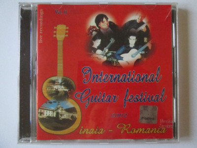 CD Live recordings:International guitar festival Sinaia-Romania 2002 volumul II foto