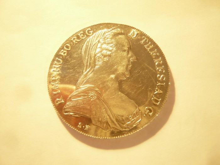 Taler Maria Tereza 1780 SF ,argint