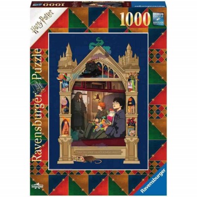 Puzzle Harry Potter Catre Hogwarts, 100 Piese foto