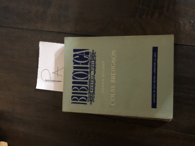Romain Rolland - Colas Breungnon Pa+ foto