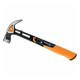 FISKARS. Ciocan universal curbat (L) IsoCore greutate 779 g, lungime 34 cm