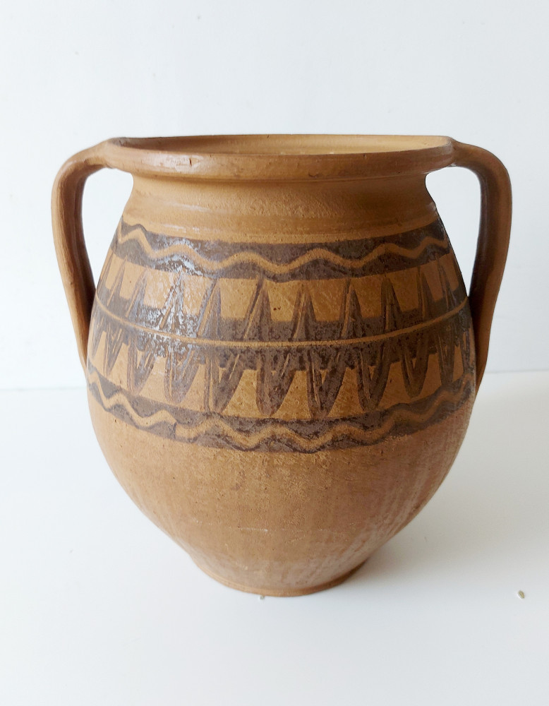 Oala de sarmale - Ceramica de Sacel - Tanase Burnar | Okazii.ro