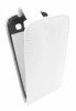 Husa flip TelOne alba pentru Samsung Galaxy S3 i9300 / Galaxy S3 LTE i9305, Cu clapeta, Piele Ecologica