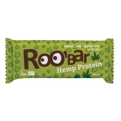 Baton Roobar cu canepa raw eco 30g foto