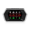 Aparat diagnosticare si afisaj informatii bord, Head Up Display Techstar&reg; OBD II, GPS Dual System, P 17, 9 tipuri de afisaj, Viteză, RPM, Alarmă de su