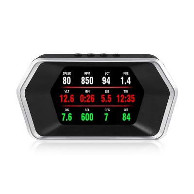 Aparat diagnosticare si afisaj informatii bord, Head Up Display Techstar&amp;reg; OBD II, GPS Dual System, P 17, 9 tipuri de afisaj, Viteză, RPM, Alarmă de su foto