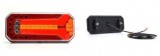 Lampa LED Auto Neon W150, 4 Functii: Pozitie, Frana, Semnalizare, Catadioptru, 12/24V, 23.6x10.4 cm, Omologata CE, EMC, IP68
