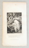 &quot;Cuplu&quot; gravura veche 1808