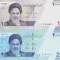 Bancnota Iran 10.000 si 20.000 Riali ( 1 si 2 Riali noi ) (2022) - UNC (set x2)