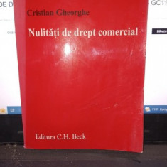 Nulitati de drept comercial - Cristian Gheorghe