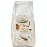 Chipsuri de cocos ecologice, 150g, Denree, Dennree