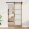 vidaXL ușa de interior cu sticlă &quot;ORKDAL&quot; 73,5x211x4 cm din lemn masiv de pin