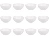 Set boluri, 12 piese, 1L, Portelan, Alb