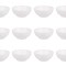 Set boluri, 12 piese, 1L, Portelan, Alb