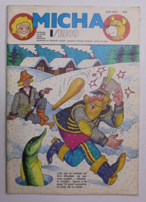 MICHA - MENSUEL ILLUSTRE POUR ENFANTS , NR. 1 / 1989 foto