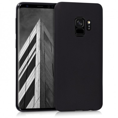 Husa Samsung Galaxy S9 FullBody MyStyle Black acoperire 360 grade , Folie de protectie foto