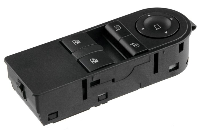Comutator macara geam Opel Astra H 2004-, Zafira B 2005-, NTY EWS-PL-002