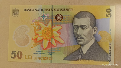 bancnota 50 lei 2008 UNC+++ foto