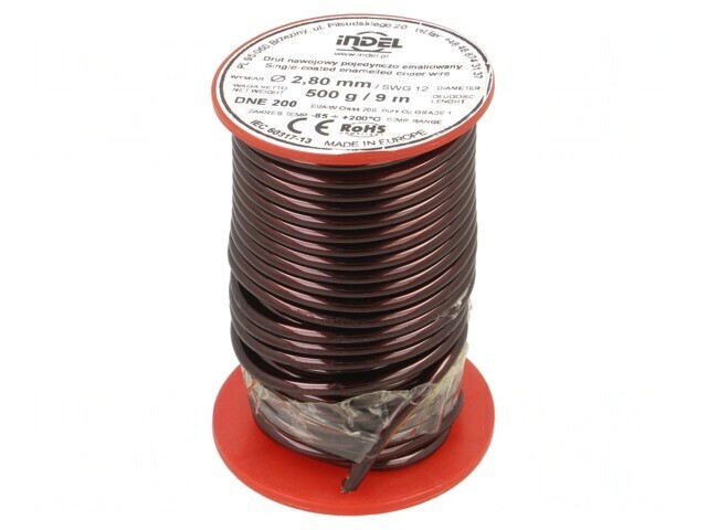 S&acirc;rmă Emailată 2,8mm 0,5kg Cu 65-200&deg;C